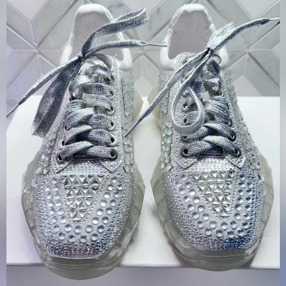 Silver Rhinestone shoes - Picture 2 of 4